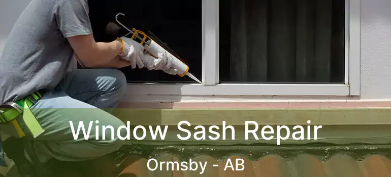  Window Sash Repair Ormsby - AB