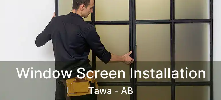  Window Screen Installation Tawa - AB