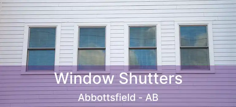  Window Shutters Abbottsfield - AB