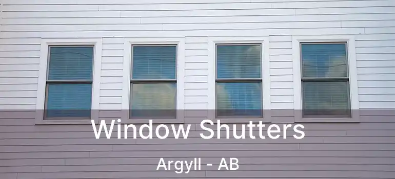  Window Shutters Argyll - AB