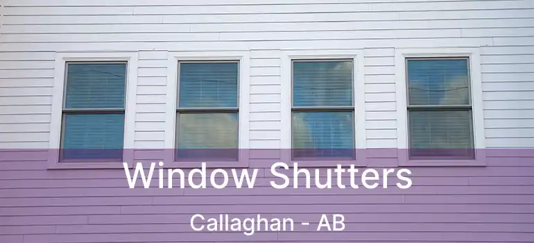  Window Shutters Callaghan - AB