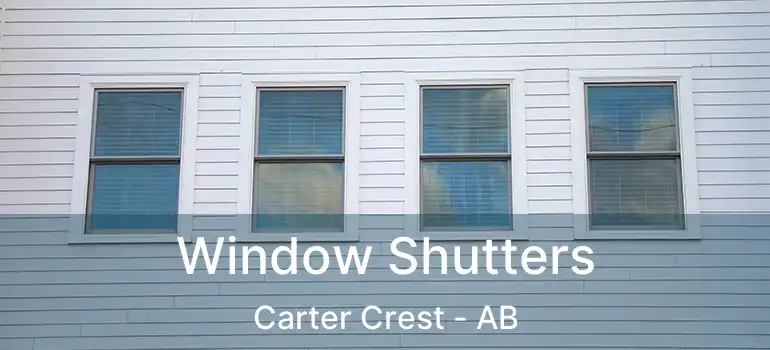  Window Shutters Carter Crest - AB