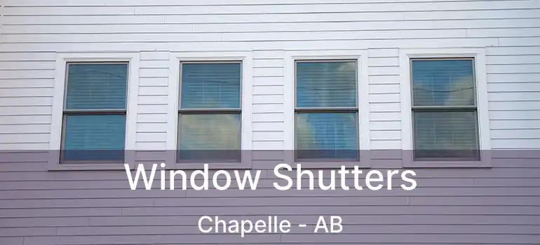  Window Shutters Chapelle - AB
