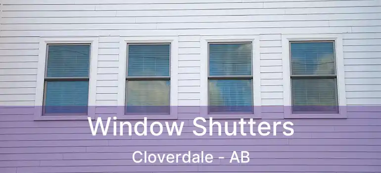  Window Shutters Cloverdale - AB