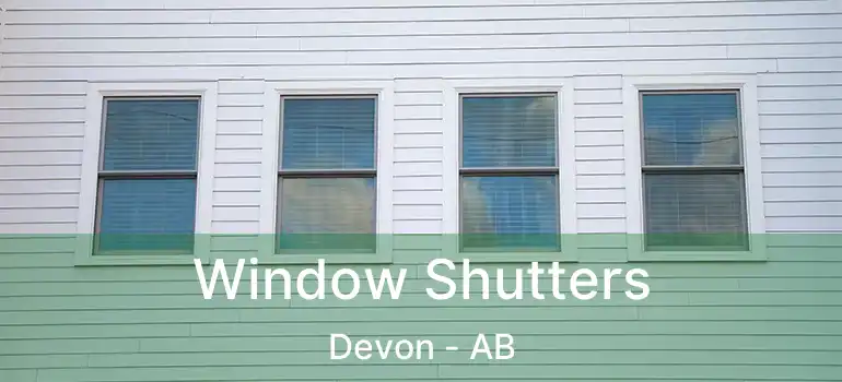  Window Shutters Devon - AB