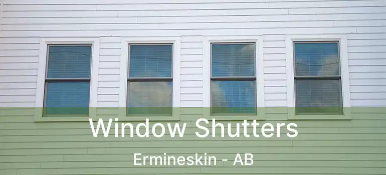  Window Shutters Ermineskin - AB