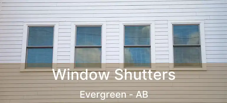  Window Shutters Evergreen - AB