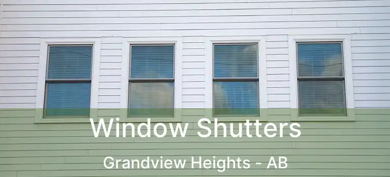  Window Shutters Grandview Heights - AB