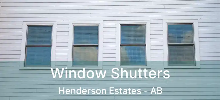  Window Shutters Henderson Estates - AB
