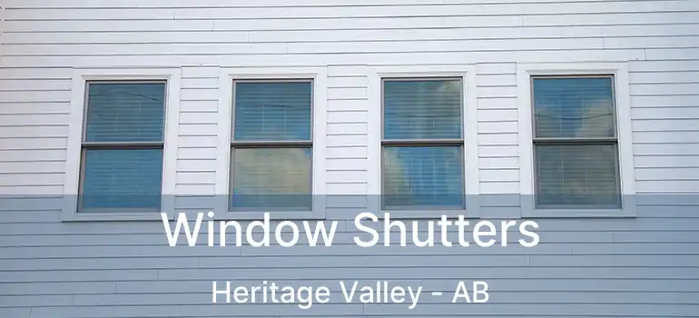  Window Shutters Heritage Valley - AB