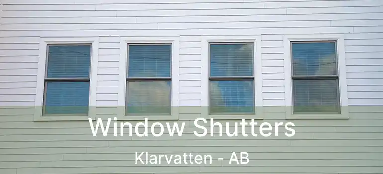  Window Shutters Klarvatten - AB