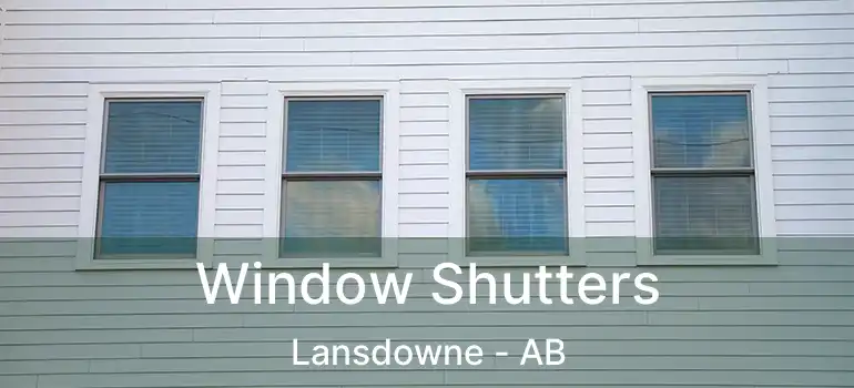  Window Shutters Lansdowne - AB