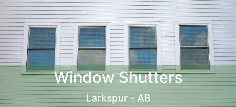  Window Shutters Larkspur - AB