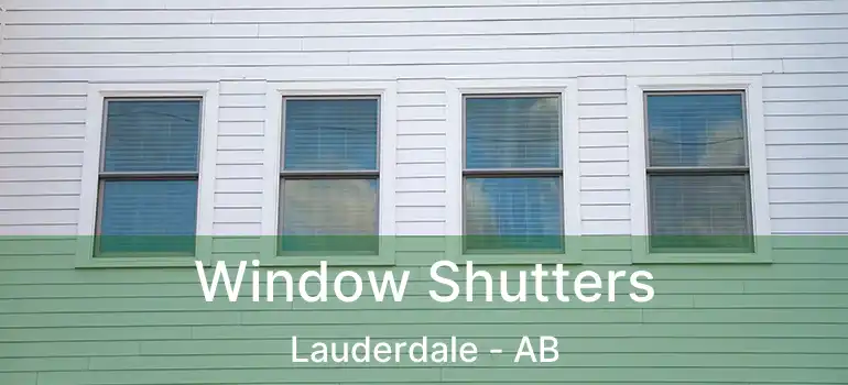  Window Shutters Lauderdale - AB