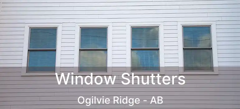  Window Shutters Ogilvie Ridge - AB