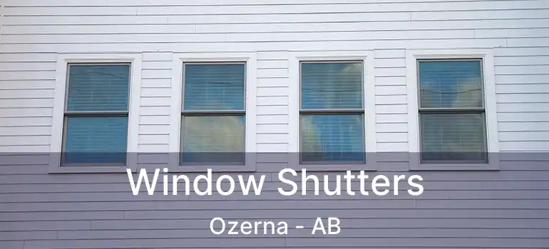  Window Shutters Ozerna - AB