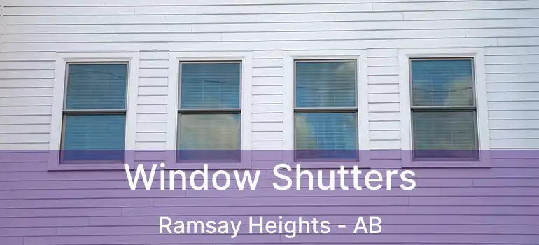  Window Shutters Ramsay Heights - AB