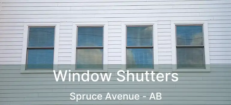  Window Shutters Spruce Avenue - AB