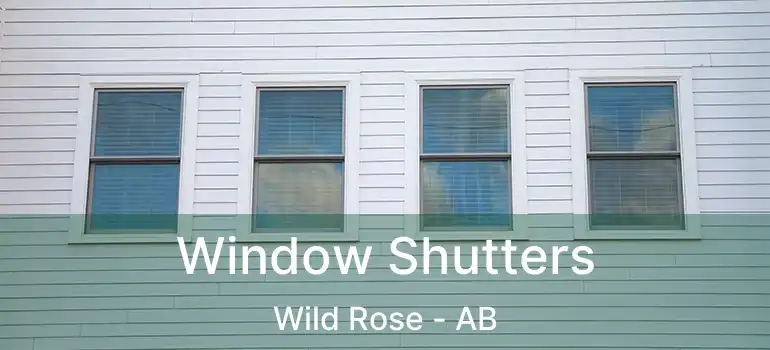  Window Shutters Wild Rose - AB