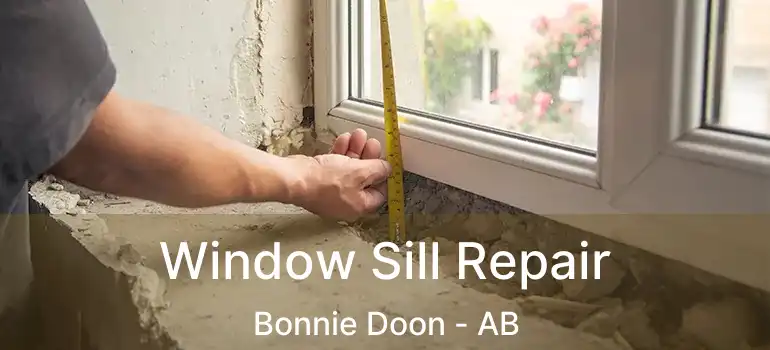  Window Sill Repair Bonnie Doon - AB