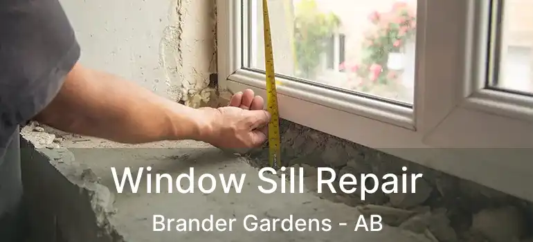  Window Sill Repair Brander Gardens - AB