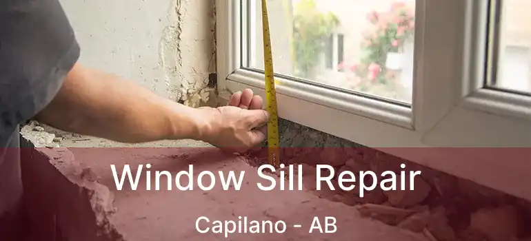  Window Sill Repair Capilano - AB