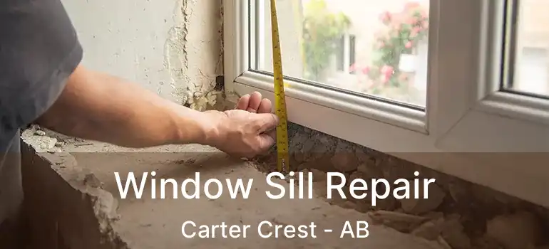  Window Sill Repair Carter Crest - AB