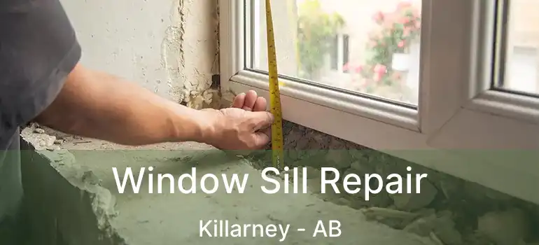  Window Sill Repair Killarney - AB