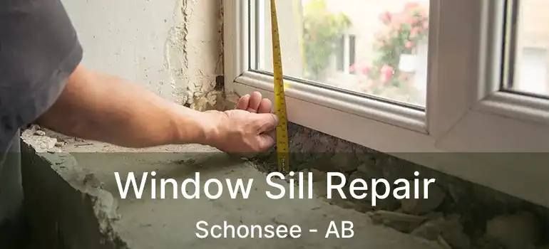  Window Sill Repair Schonsee - AB