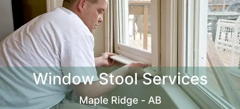  Window Stool Services Maple Ridge - AB