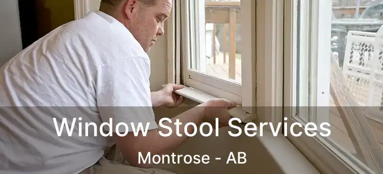  Window Stool Services Montrose - AB