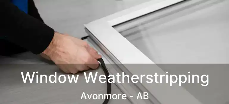  Window Weatherstripping Avonmore - AB
