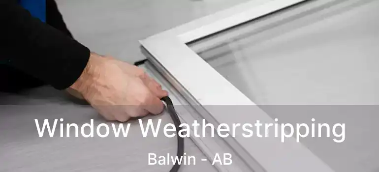  Window Weatherstripping Balwin - AB