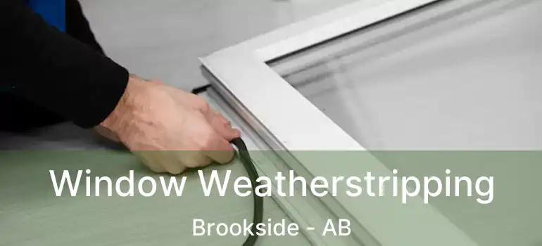  Window Weatherstripping Brookside - AB
