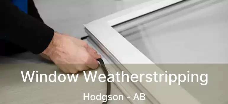  Window Weatherstripping Hodgson - AB
