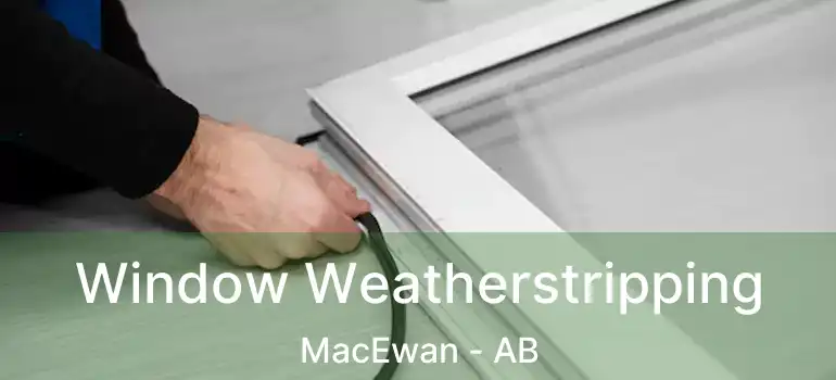  Window Weatherstripping MacEwan - AB