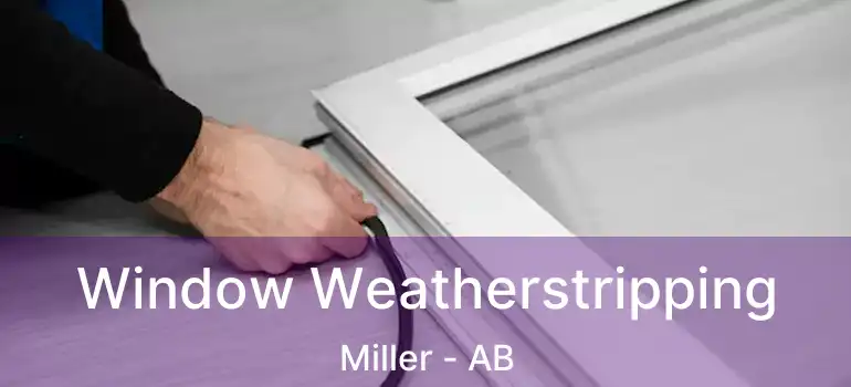  Window Weatherstripping Miller - AB