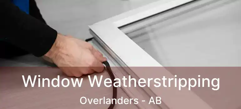  Window Weatherstripping Overlanders - AB