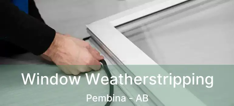  Window Weatherstripping Pembina - AB