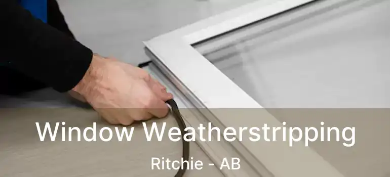  Window Weatherstripping Ritchie - AB