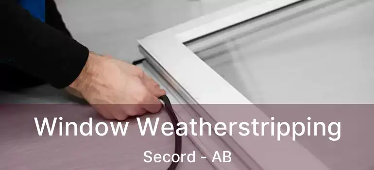  Window Weatherstripping Secord - AB
