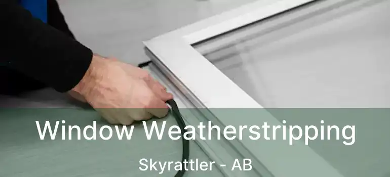  Window Weatherstripping Skyrattler - AB