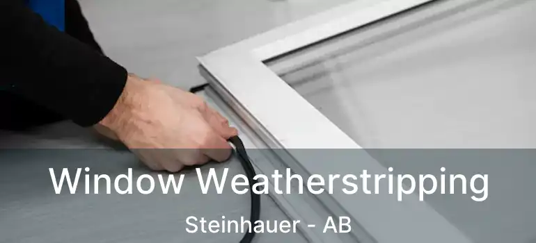 Window Weatherstripping Steinhauer - AB