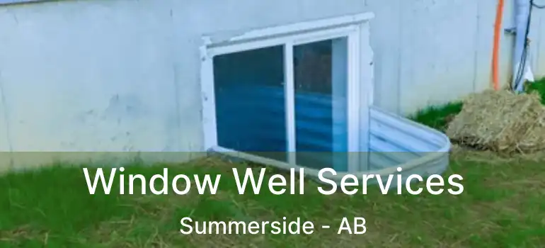  Window Well Services Summerside - AB
