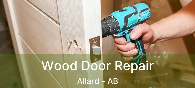  Wood Door Repair Allard - AB