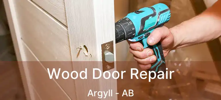  Wood Door Repair Argyll - AB
