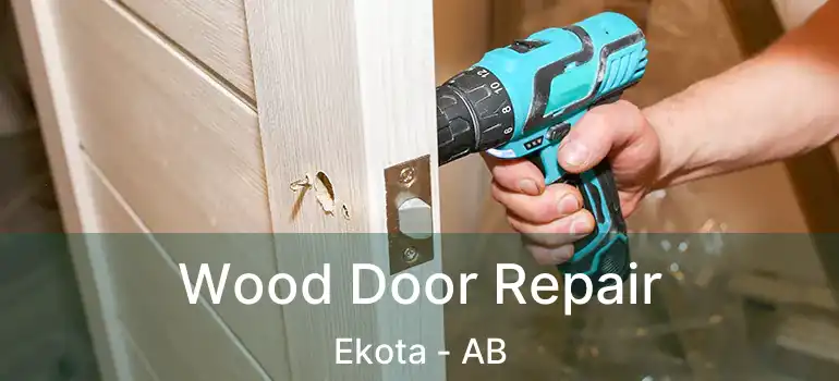  Wood Door Repair Ekota - AB