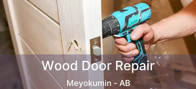  Wood Door Repair Meyokumin - AB