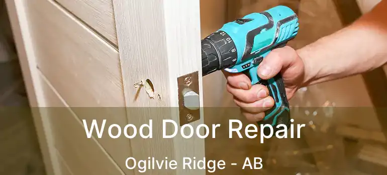  Wood Door Repair Ogilvie Ridge - AB