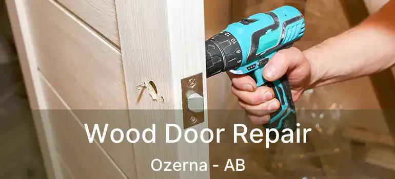  Wood Door Repair Ozerna - AB